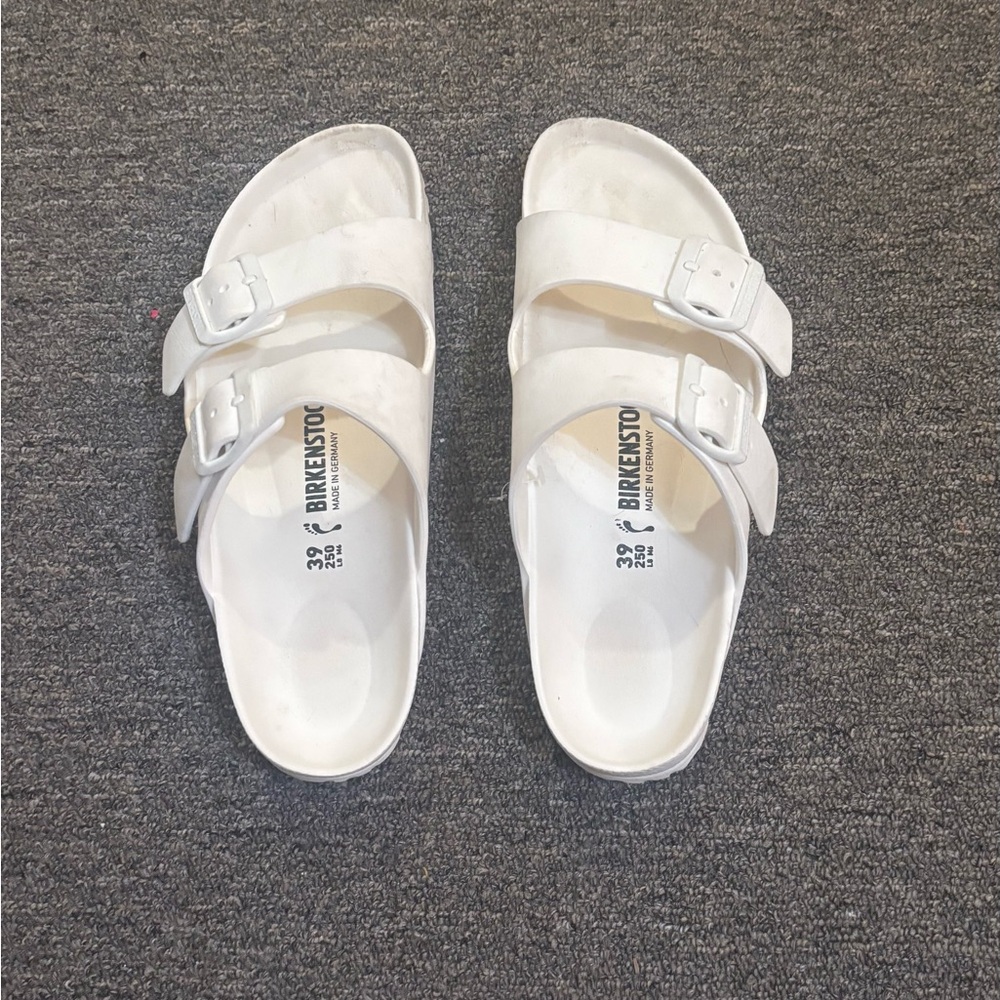 Birkenstock Classic White Slides